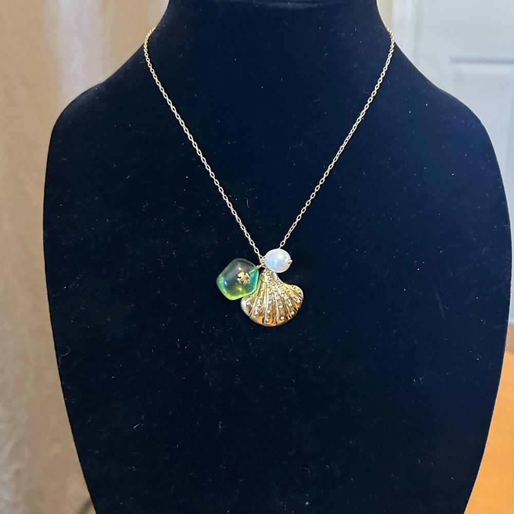 Tory Burch Sea of Dreams Gold Necklace